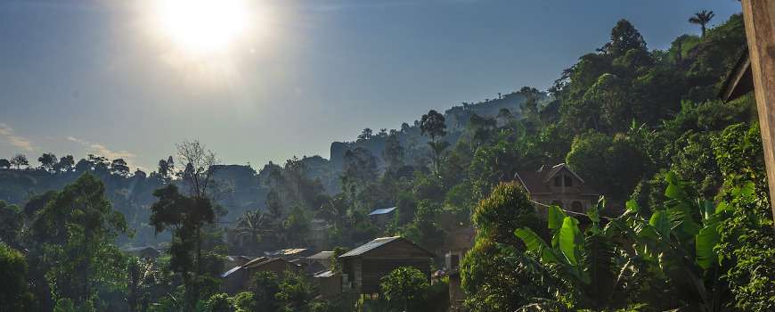 Visto Congo Rep. Dem. - Villaggio nella foresta