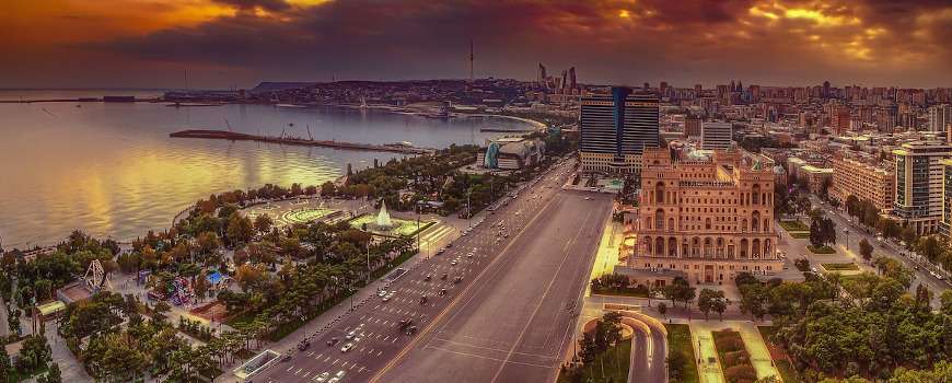 Visto Azerbaijan - Panoramica Baku